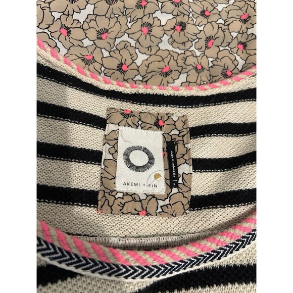 Anthro Akemi Kin Striped Floral Stripe Tipperary Top Size Small - Picture 7 of 9